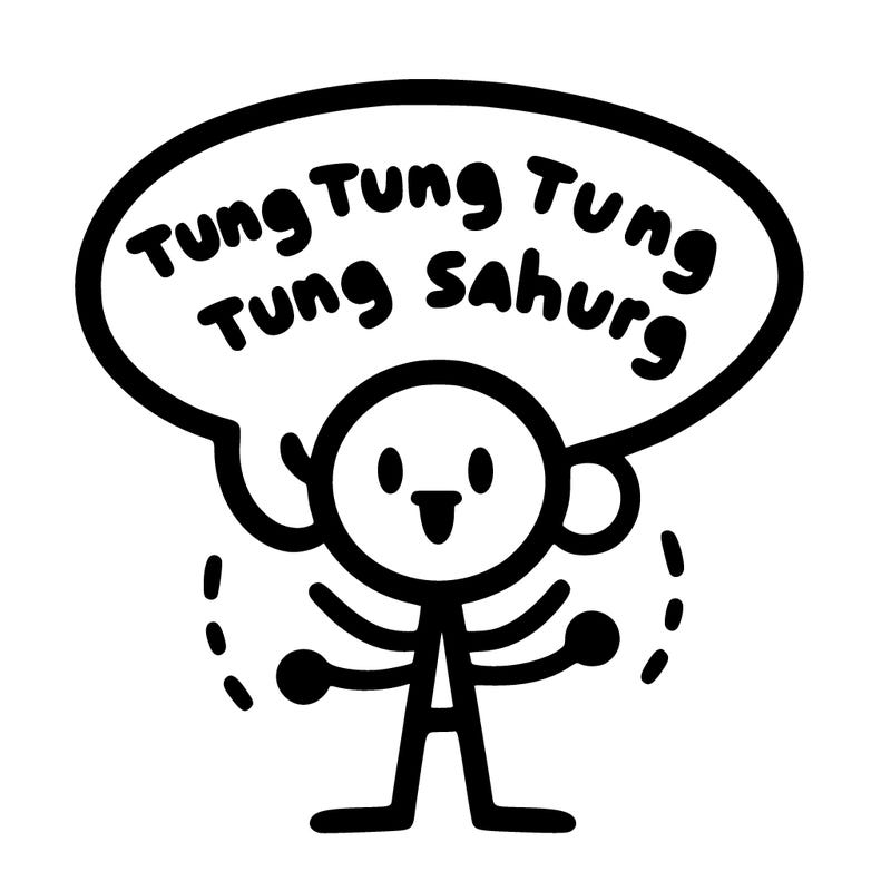 tung tung tung sahur stick man