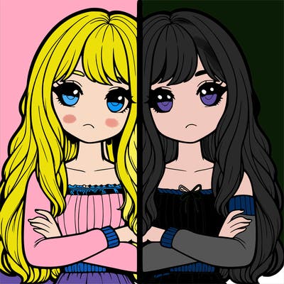 realistic girls split