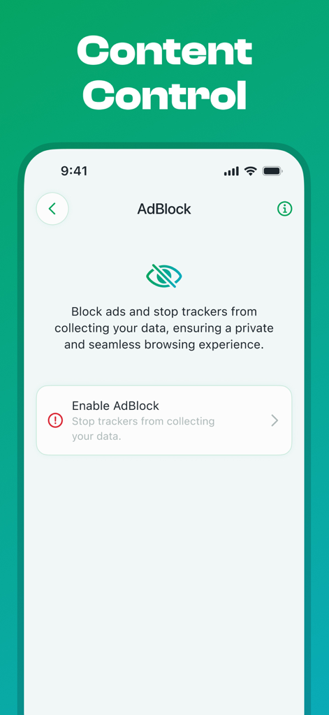 Guardy: Ai Security Protection - Guardy AI Security app AdBlock and content control screen