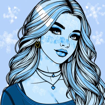 detailed realistic girl