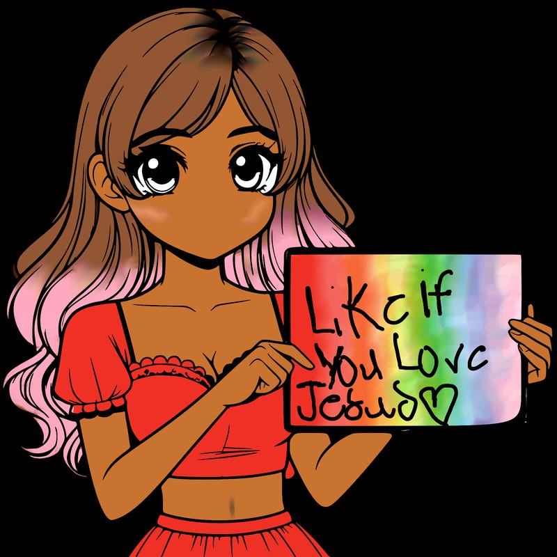 realistic pretty girl holding blank sign