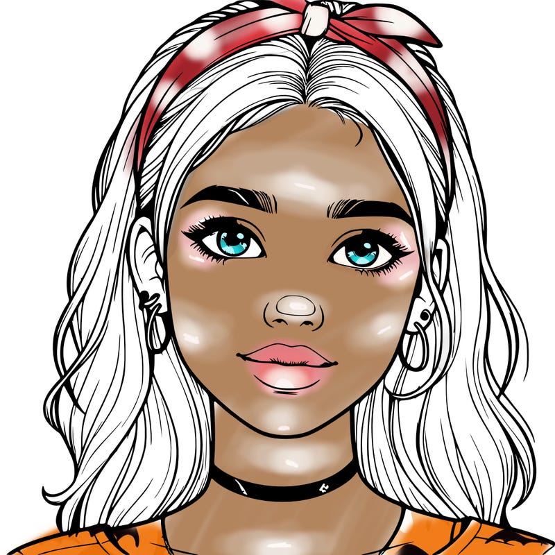 realistic teenage girl