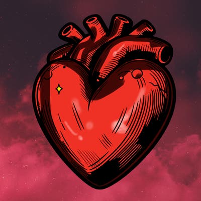 realistic heart