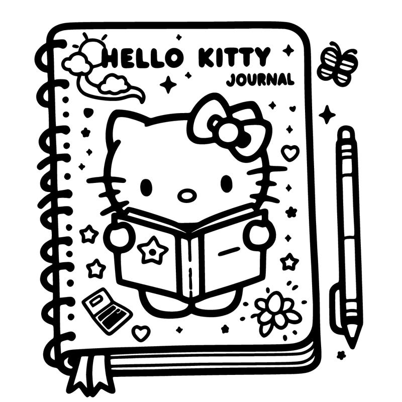 hello kitty journal