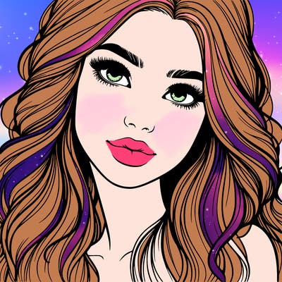 beautiful realistic girl