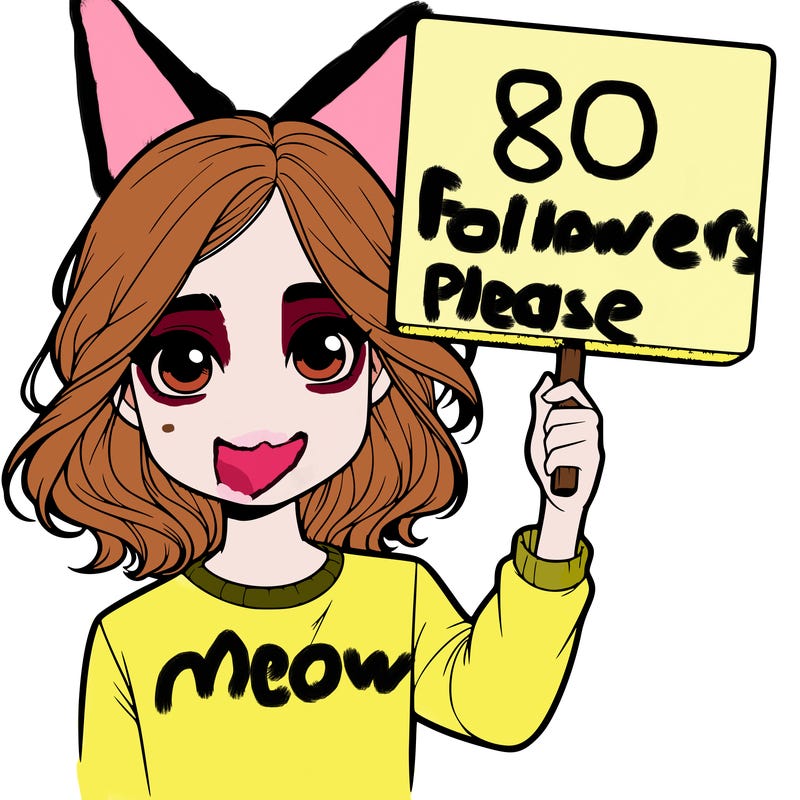 realistic girl holding up a sign