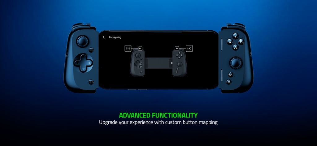 Razer Nexus - Razer Nexus app interface for remapping buttons on a Razer Kishi controller