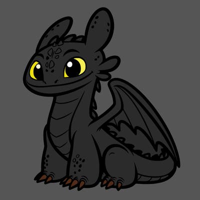 toothless the dragon