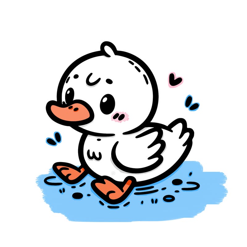 cute duck