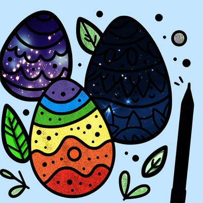 easter eggs .