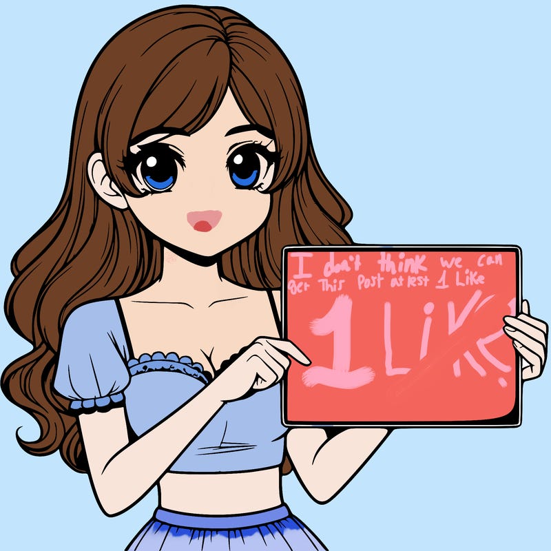 realistic pretty girl holding blank sign