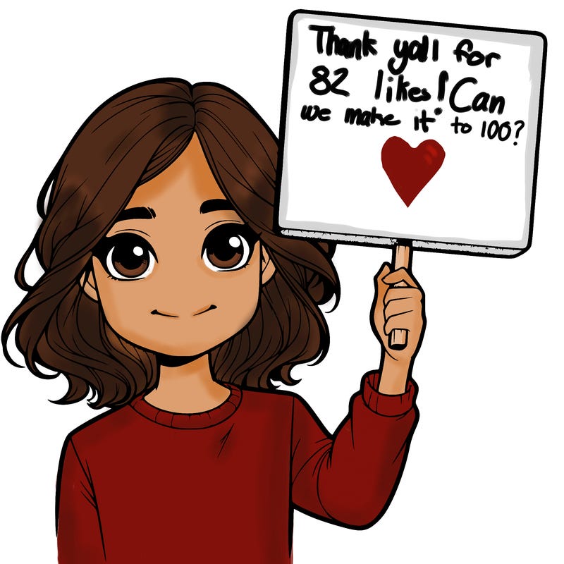 realistic girl holding up a sign