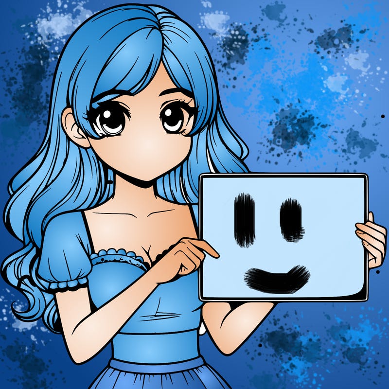 realistic pretty girl holding blank sign