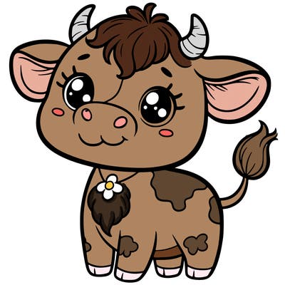 cute cow