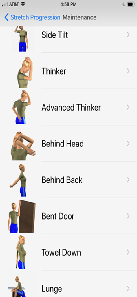 Stretch for Pain Relief Upper - Lista de alongamentos guiados para a parte superior do corpo para alívio da dor no pescoço e ombros.