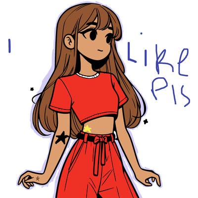 girl in a cute crop top