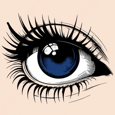 realistic eye