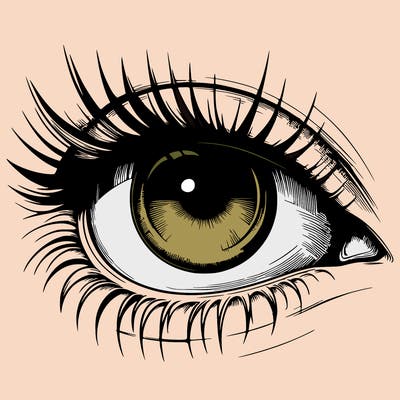 realistic eye