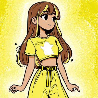 girl in a cute crop top