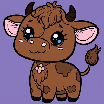 cute cow
