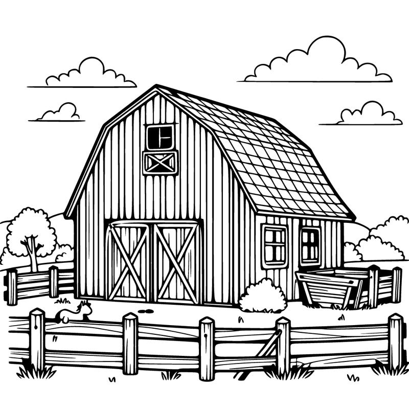 a barn