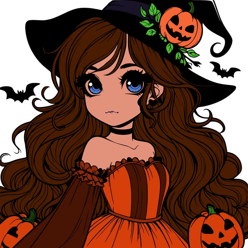 realistic girl halloween