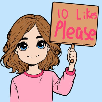 realistic girl holding up a sign