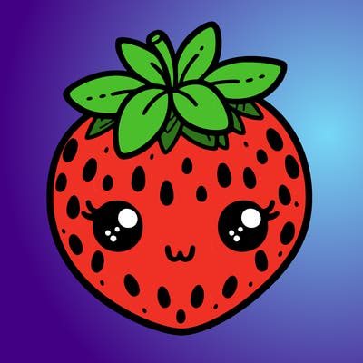cute strawberry