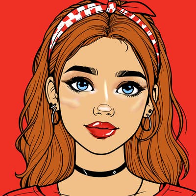 realistic teenage girl