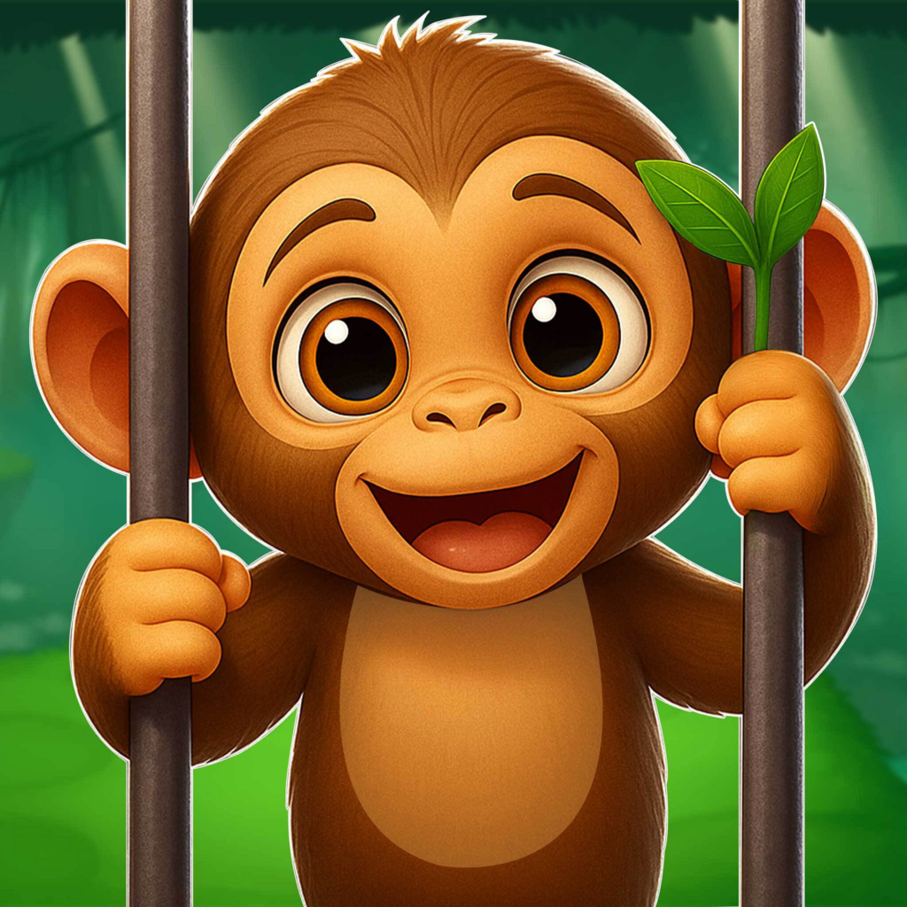 Monkey from Hell Zoo Cage Game - Games App | MWM