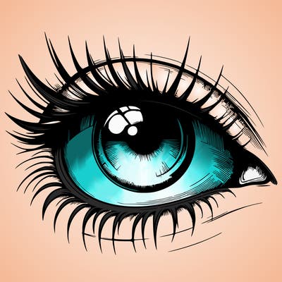 realistic eye
