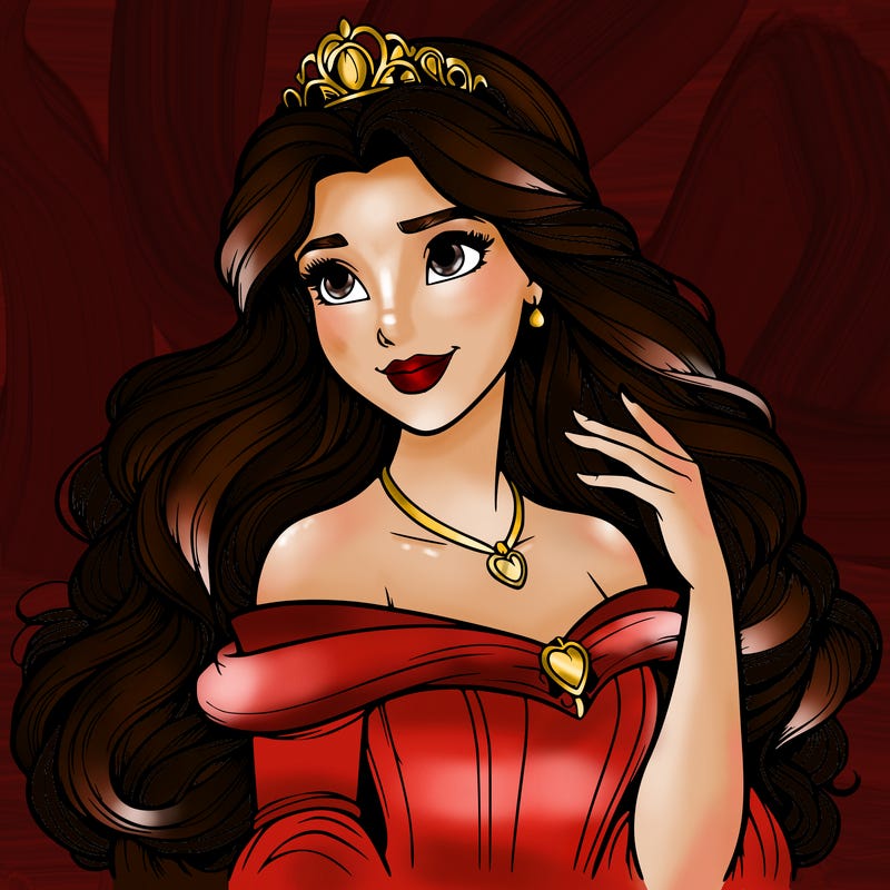 realistic disney princess