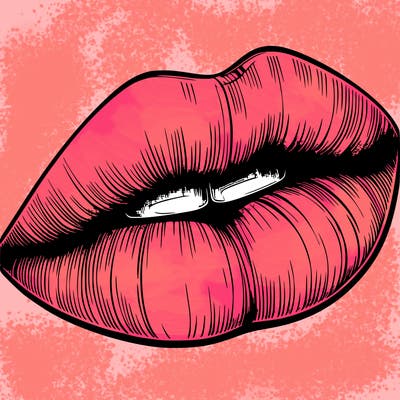realistic lips