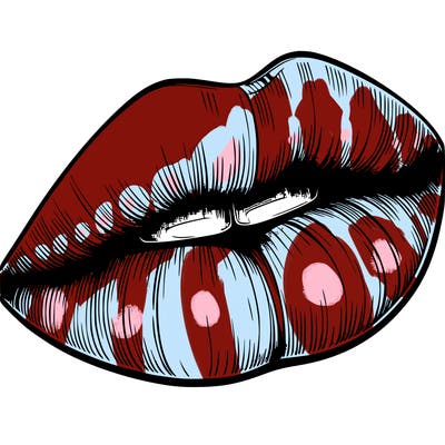 realistic lips
