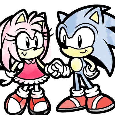 sonic loves amy