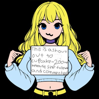 girl holding a blank sign in a long sleeve crop top