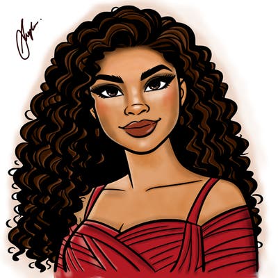 gorgeous latina woman