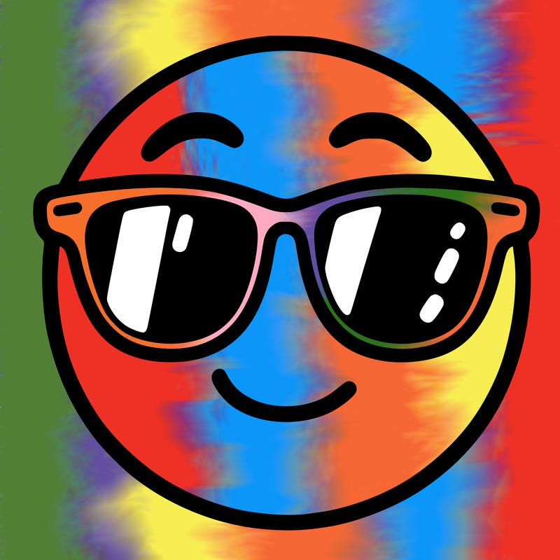 emoji with sunglasses