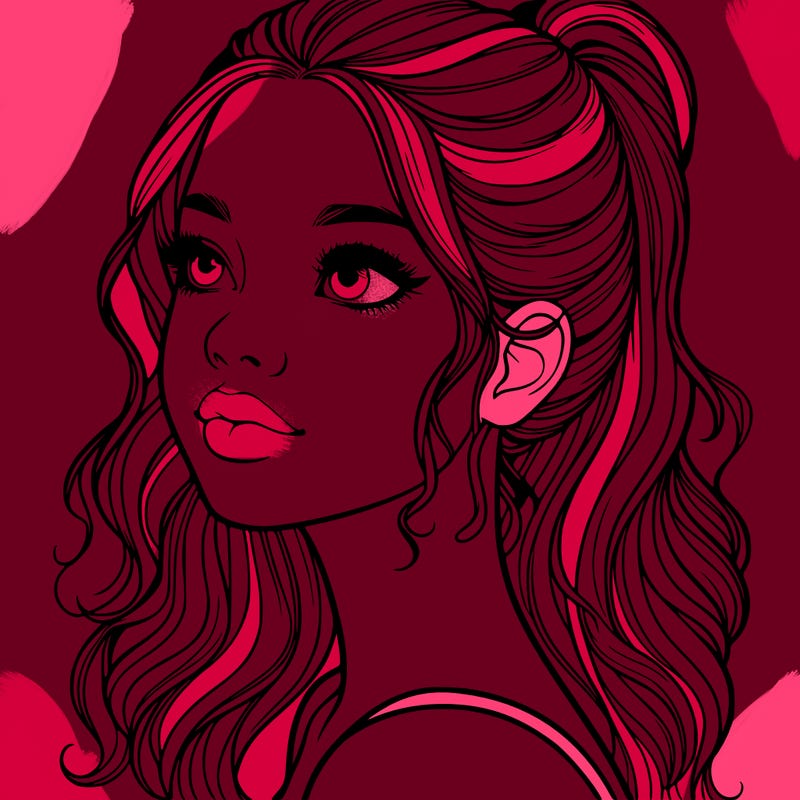 beautiful realistic girl