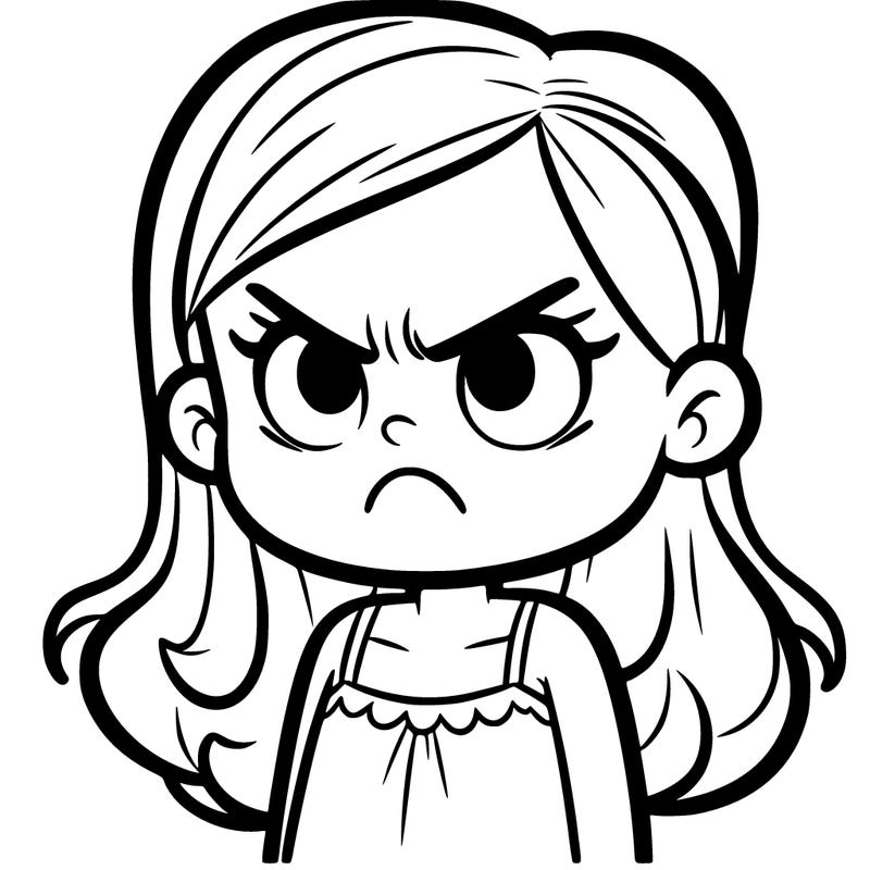 angry girl