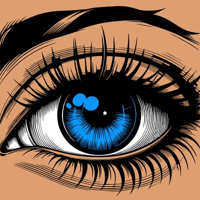 realistic eye