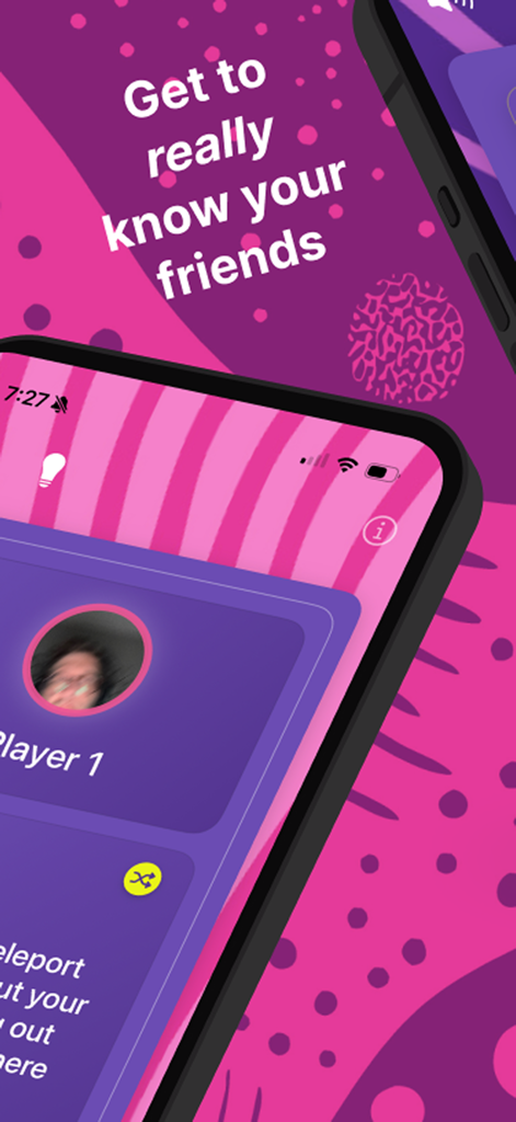 Quii - Quii app mobile interface for social games with friends