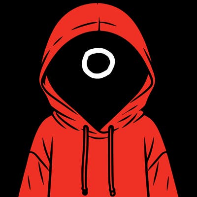 faceless girl in hoodie