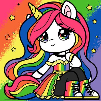 unicorn girl