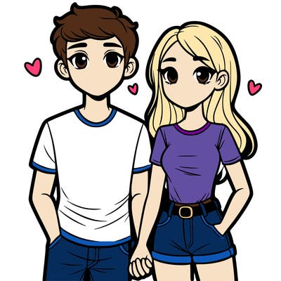 boyfriend and girlfriend