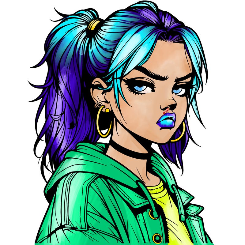 realistic bad girl