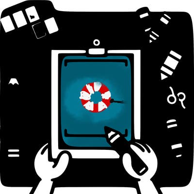 create a blank piece of paper with absolutely nothing