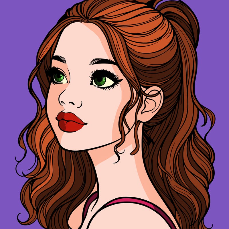 beautiful realistic girl