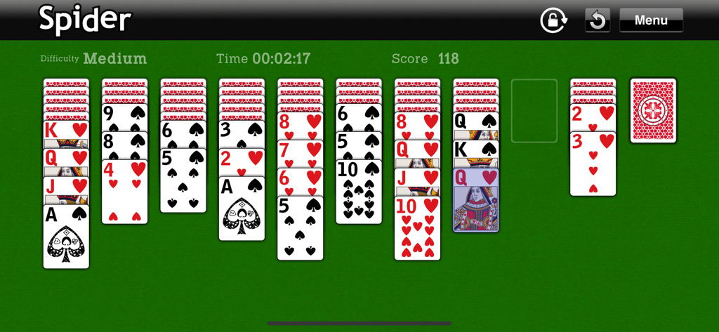 Spider Solitaire Classic Cards - Games App | MWM