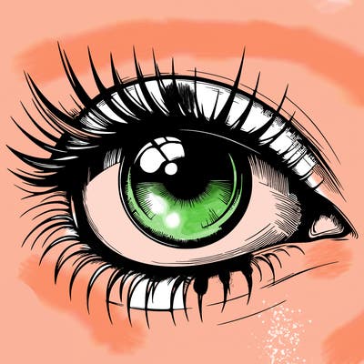 realistic eye